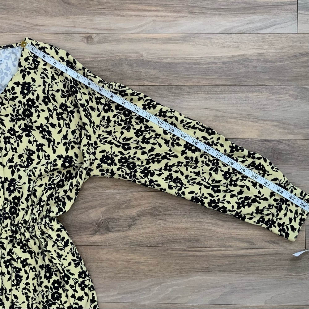 Azul By Moussy Yellow Floral Multi Dress - Picture 5 of 6